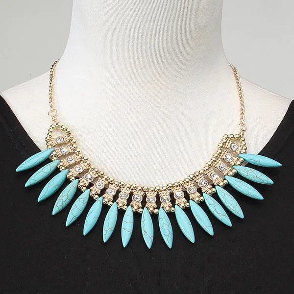 Модные женские туфли кристалл кулон цепь колье коренастый заявление нагрудник