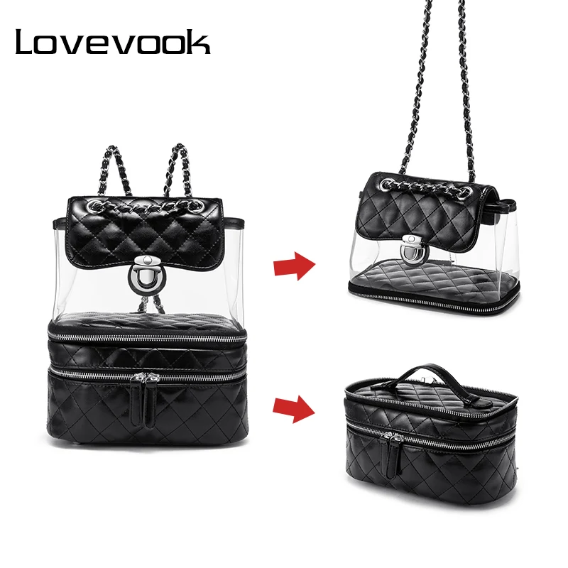 Женский рюкзак LOVEVOOK мини-рюкзак через плечо школьный для девочек-подростков 2020 |