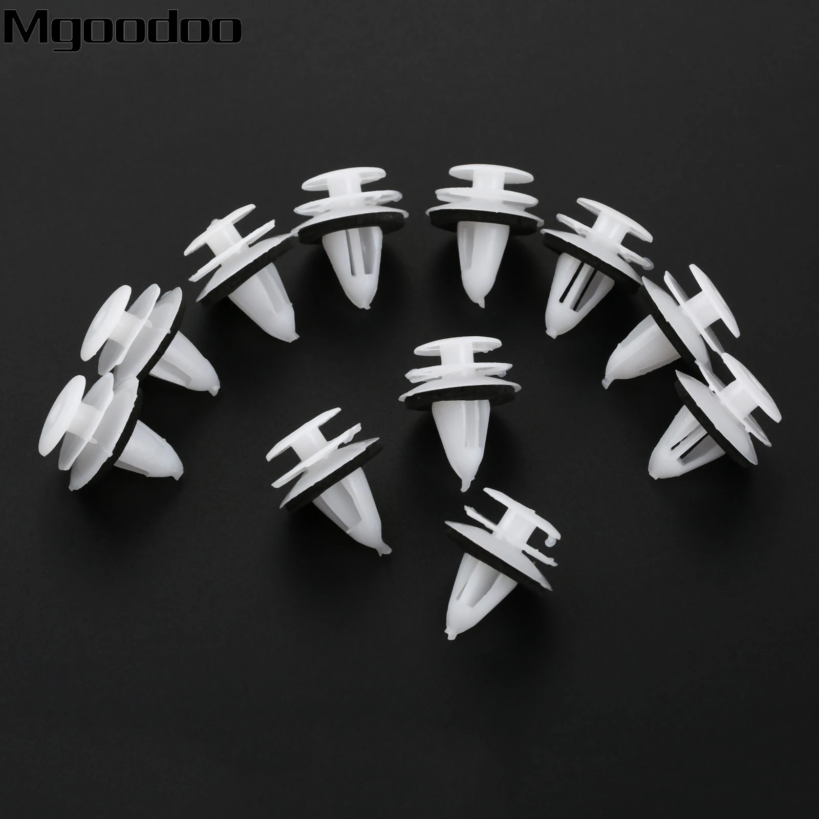 15 шт. 9 мм отверстие Автомобильная дверь отделка панель фиксаторы клипсы Крепежные Пластиковые заклепки автомобильные для Nissan Infiniti 80999-VE000