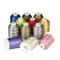 simthread 12 variegated colors machine embroidery thread 1100 yds each as sewing quilting overlocking piecing tatting thread