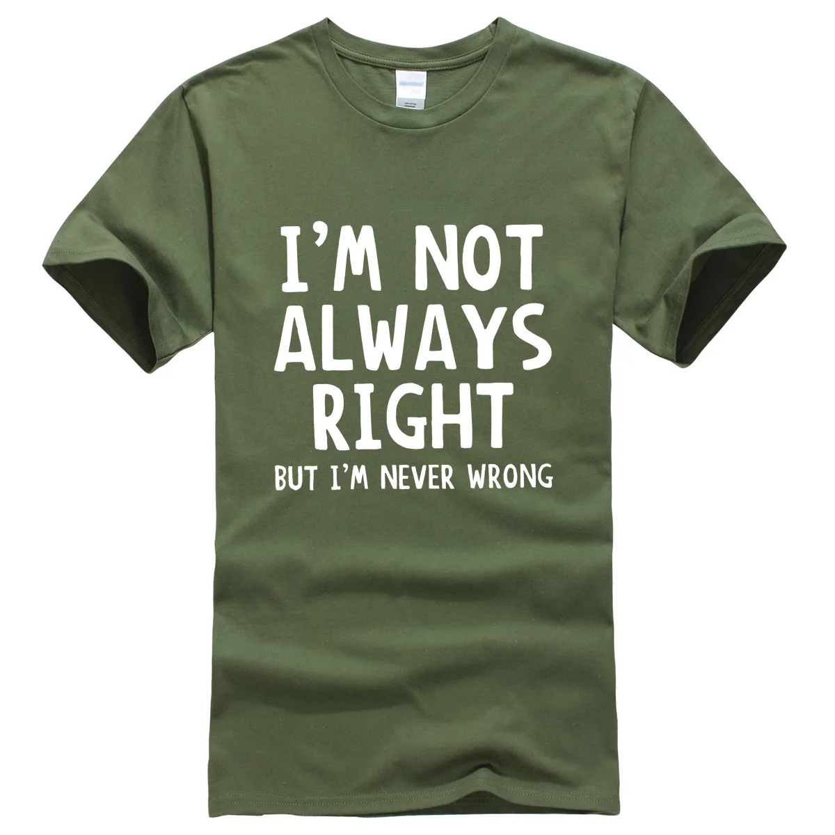 Футболка мужская с принтом Я не всегда права лето 2019|t shirt homme|men t-shirtjersey t |