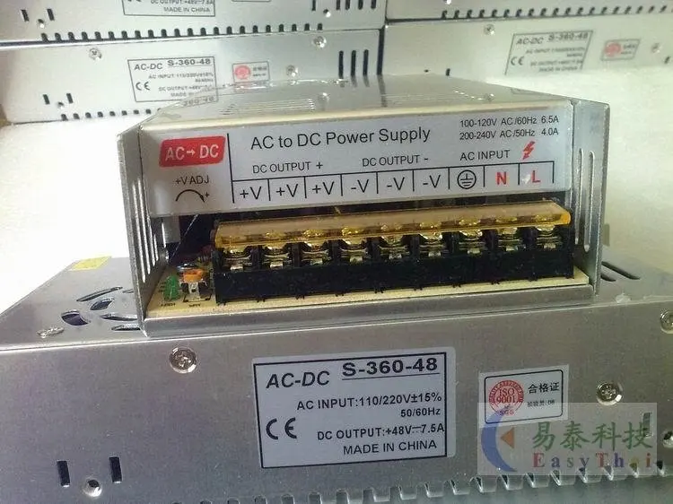 Весь 360 Вт 220VAC до 36VDC источник питания специально разработан для промышленности
