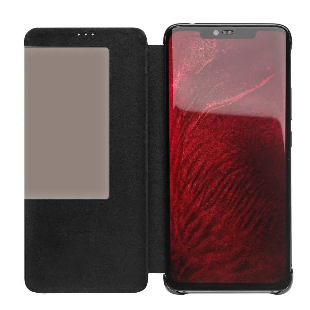 QIALINO, модный флип-чехол из натуральной кожи для huawei, матовый, 20 RS, роскошный чехол ручной работы с умным окном для huawei mate 20 Pro