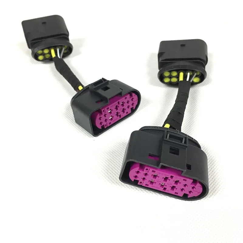 BODENLA OEM HID Ксеноновые фары 10 до 14 контактный разъем адаптер для VW Passat B6 B7 Golf 6 7 MK6 MK7 Jetta MK5