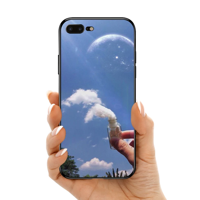 Забавный силиконовый мягкий ТПУ чехол для телефона iPhone 5 5S SE 7plus 8plus 6 6S 7 8 Plus XR XS X XSMAX