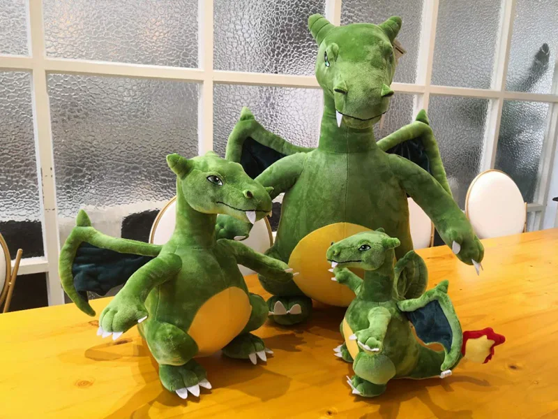 Прямая продажа гигантская плюшевая кукла Динозавр из мультфильма Charizard dinosaur