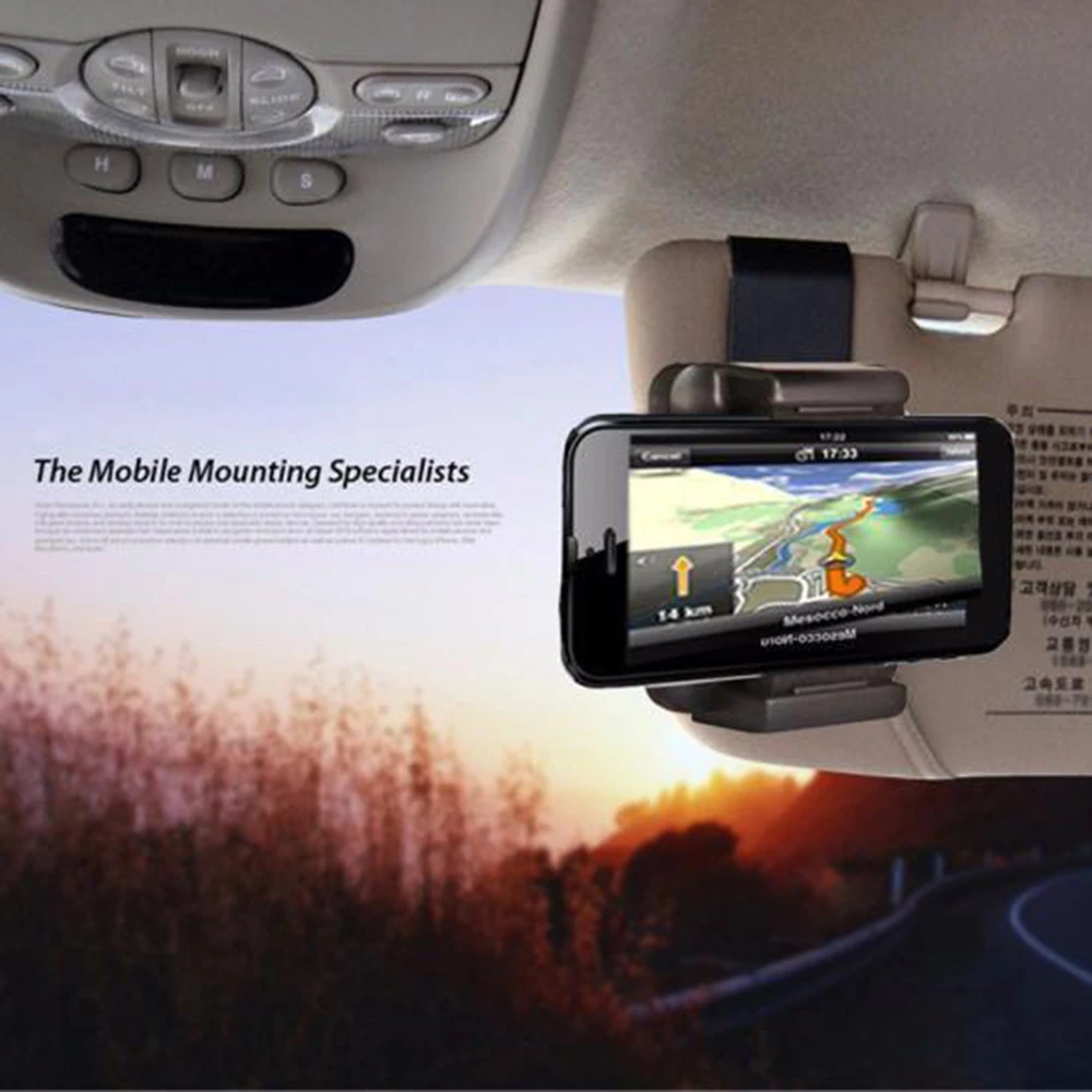 360 градусов вращающийся Универсальный Автомобильный солнцезащитный козырек
