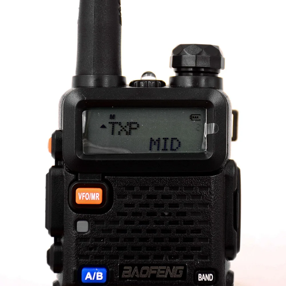 Двухсторонняя рация 8 Вт Power TX VHF/UHF Ham Transeciver и батарея 3800 мАч для длительной работы