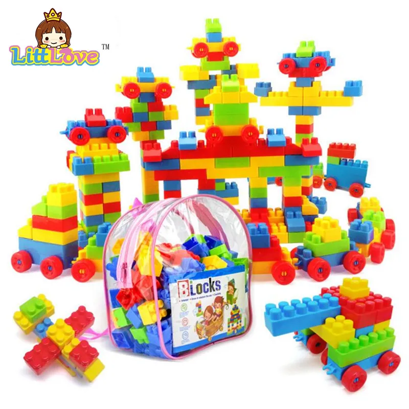 130/100 шт. детский пластиковый конструктор сделай сам|block toys|building toystoys for |