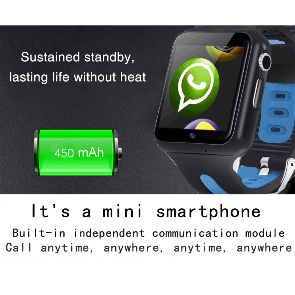 696 Смарт часы V5W SIM Камера Smartwatch для Android Сенсорный экран смартфона MTK6572 512 MB + 4 Гб