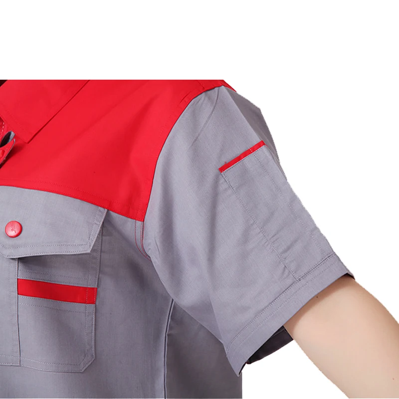 Новинка мужской и женский комплект одежды для работы костюмы летняя куртка с