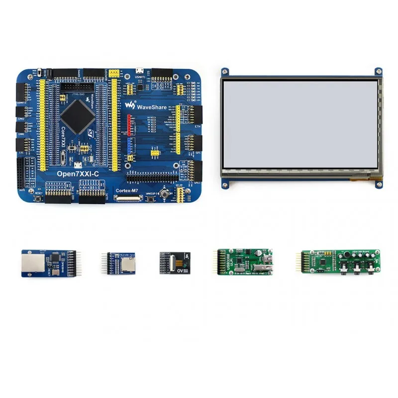 Waveshare Open746I-C STM32 макетная плата комплект для STM32F746IGT6 MCU Cortex-M7 32-битный интегрирует различные стандартные интерфейсы