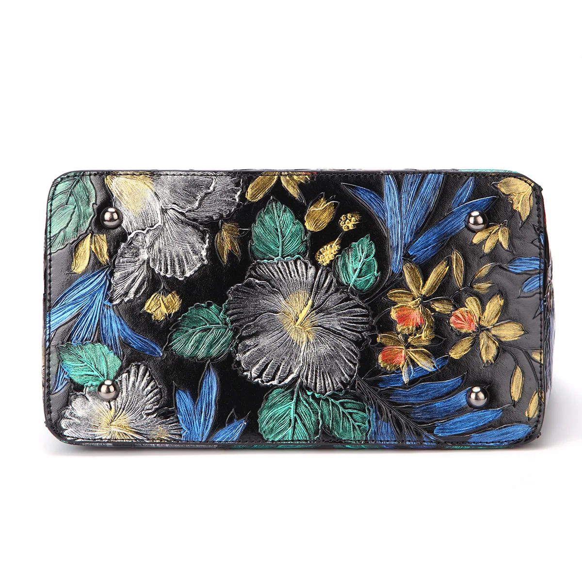 Высококачественные сумки из натуральной тисненой кожи с верхней ручкой женская