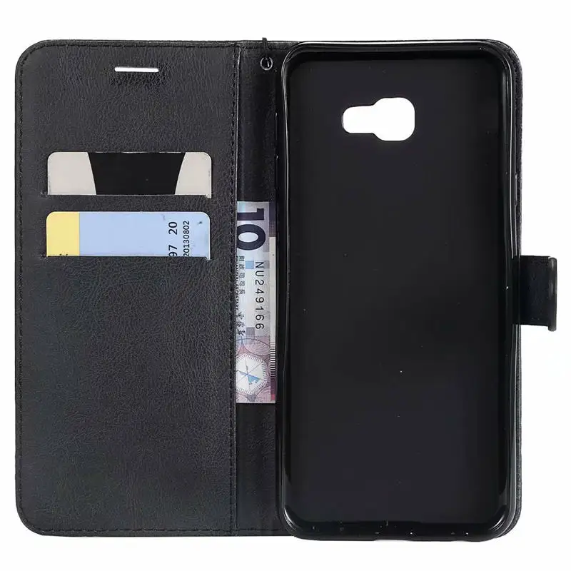 For Samsung Galaxy J4 Core 2018 Case Cover Flip Wallet PU Leather Phone J4Core J410 J410F SM-J410F | Мобильные телефоны и
