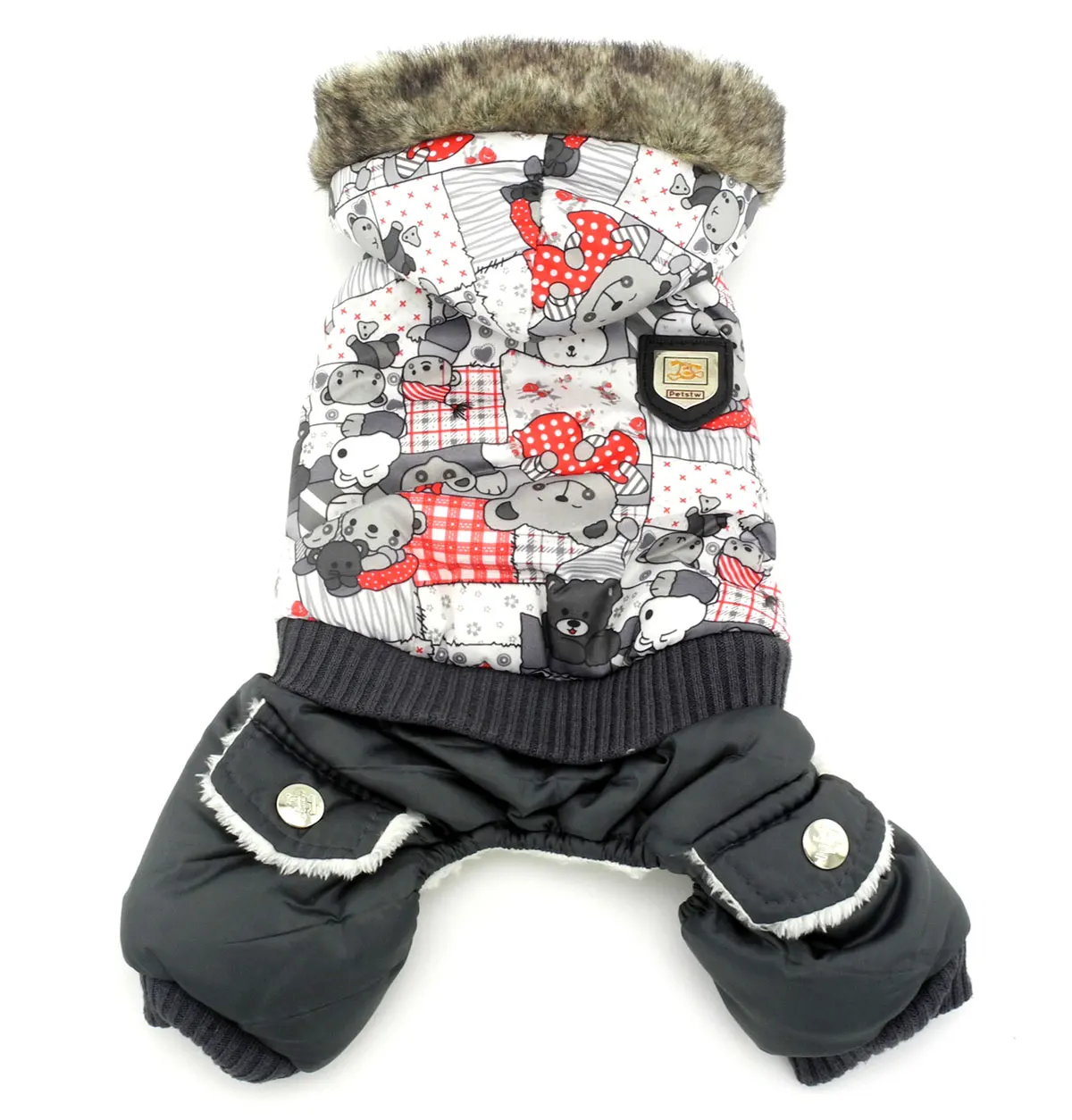 2017 Одежда для питомцев маленьких собак кошек зимнее флисовое пальто с капюшоном