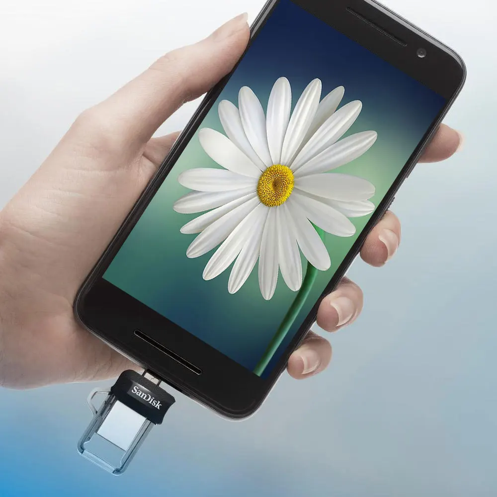 Sandisk OTG USB флеш-накопитель 16 ГБ 32 64 128 | Компьютеры и офис