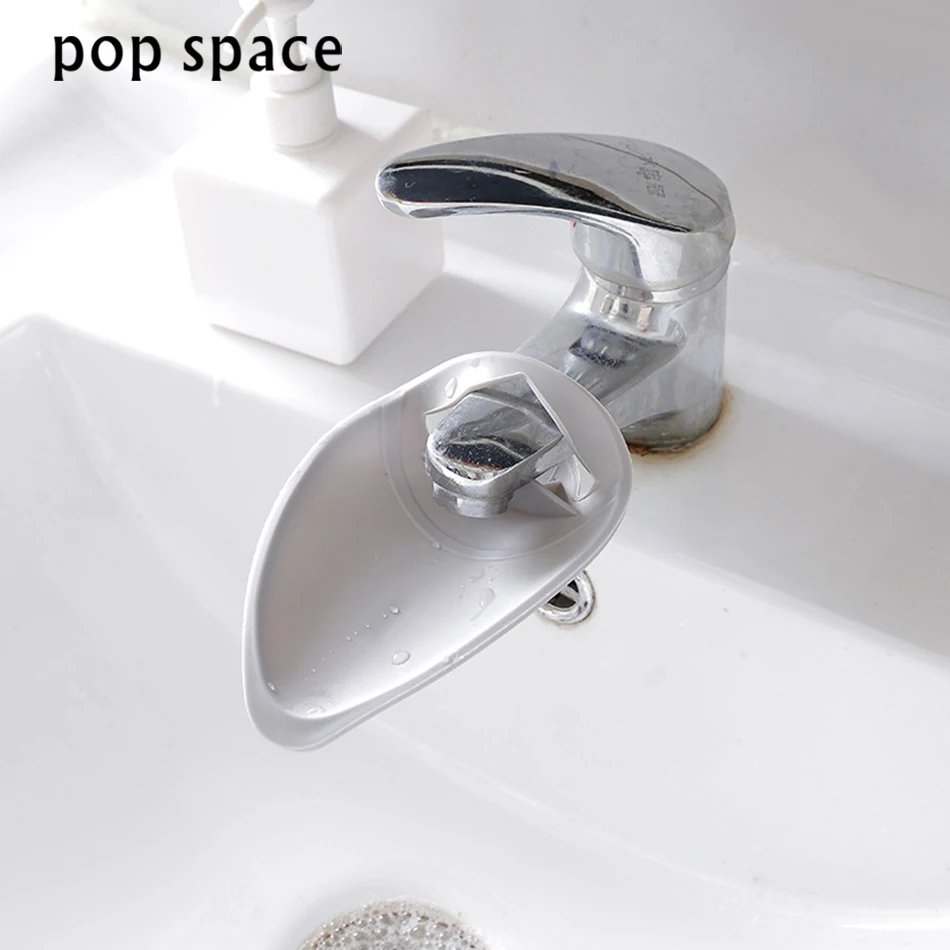 Pop пространство 1 шт. Пластик кран Extender маленьких мытья рук устройства раковина
