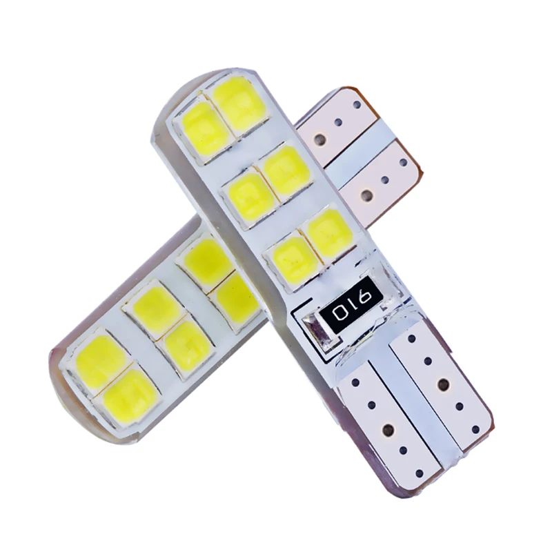 Niscarda T10 194 W5W COB 2835 SMD 12LED автомобильный супер яркий светильник Canbus лампа 2 Вт Поворотная сигнальная лампа авто