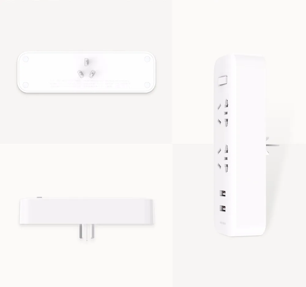 Новый оригинальный переходник для удлинителя Xiaomi Mijia портативный дорожный