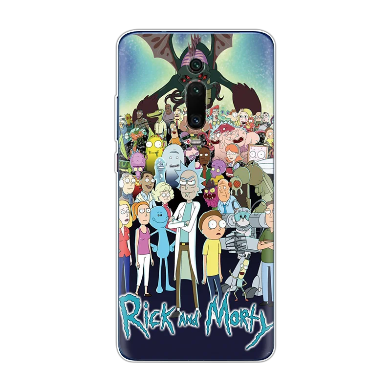 0rquanjia Чехол для телефона Rick And marty с забавным рисунком Co mi c для Xiaomi mi 9T Pro 9 SE Note 10 из мягкого ТПУ для Red mi K30 Note 8 7 8T K20 Pro - Цвет: 0rquanjia