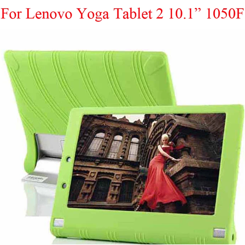 Силиконовый чехол для Lenovo Yoga Tablet 2 10 1 Yoga2 дюйма 1050F Защитный Мягкий корпус Женский
