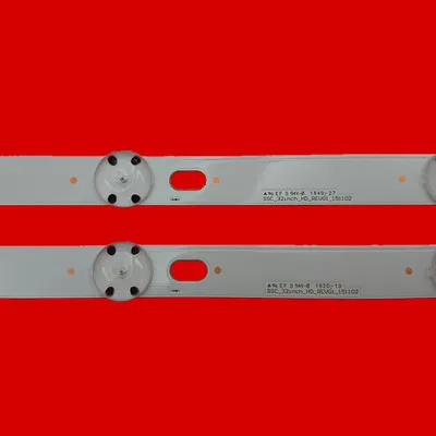 2 шт. светодиодный черный свет полосы для LG 32LH604V NC320DUE 32lh6047 32LH60_FHD S L SSC_32inch_FHD_REV01_15110 |