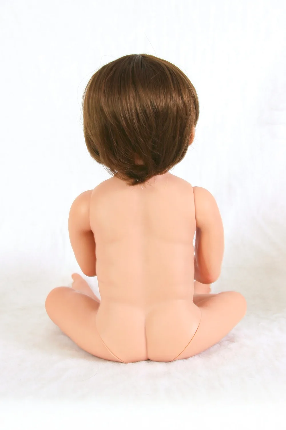 55 см полный корпус силикона Reborn Baby Doll игрушки Реалистичные Baby-Reborn принцесса детские куклы на день рождения Рождественский подарок девочки Brinquedos