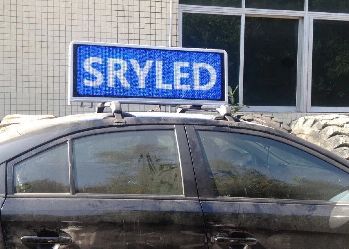 Новый продукт 3G контроллер такси топ светодиодный дисплей знак P5 двухсторонний