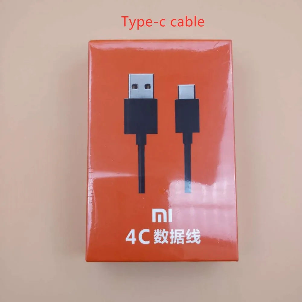 Оригинальный зарядный кабель xiaomi mi 8 lite для max 2 3 mix 2s se 6 6x5 5S 4c mi8 mi6 mi5 mi5s a1 a2 usb type C |