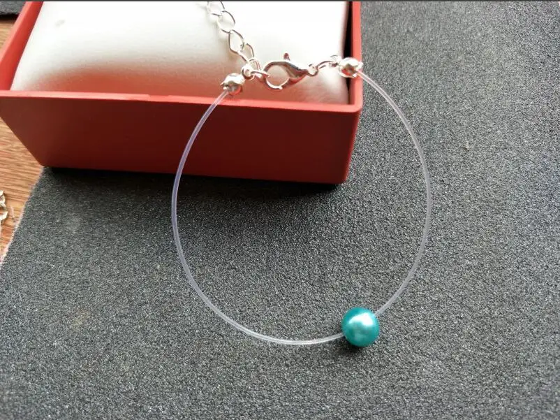 S 148 2017 индивидуальный простой дикий Невидимый жемчужный короткий браслет из