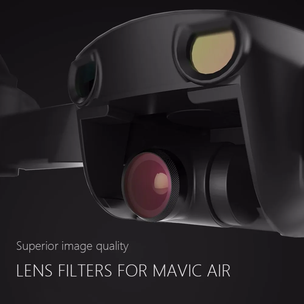 PGYTECH легкий HD ND64 PL объектив Фильтры камера фильтр для DJI MAVIC AIR|filter camera|filters for camerafilter
