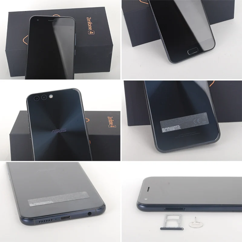 Мобильный телефон ASUS ZenFone 4 ZE554KL Гб ОЗУ 64 ПЗУ Android 7.1.1 5 дюйма две камеры заднего вида