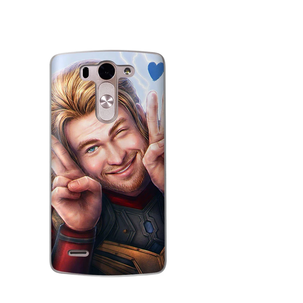 Чехол для телефона LG G6 G4 G5 Q8 Q6 K8 K7 K10 2017 X Power 2 3 V30 Coque Etui роскошный Марвел Мстители