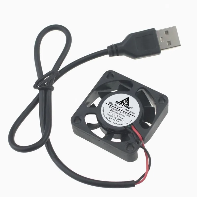 DC 5V 4cm 40mm 4010 USB Бесщеточный Охлаждающий вентилятор|Кулеры и системы охлаждения