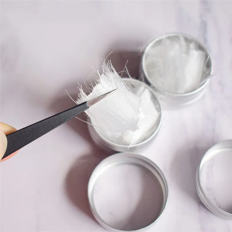 1 коробка гвоздь Fibernails Акриловые Советы волокно стекло расширение для ногтей