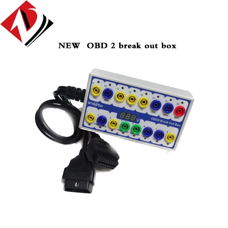 OBDII OBD2 коммутационной панели автомобиля OBD 2 PIN код коробка окна протокол детектор авто может Тесты