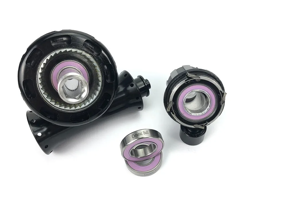 

Only 329g Bicycle RA18 Hub Apply To Road Bike Hub Aluminum 7075 Material Normal/Ceramic Bearing Front 92g/20H Rear 237g/24H
