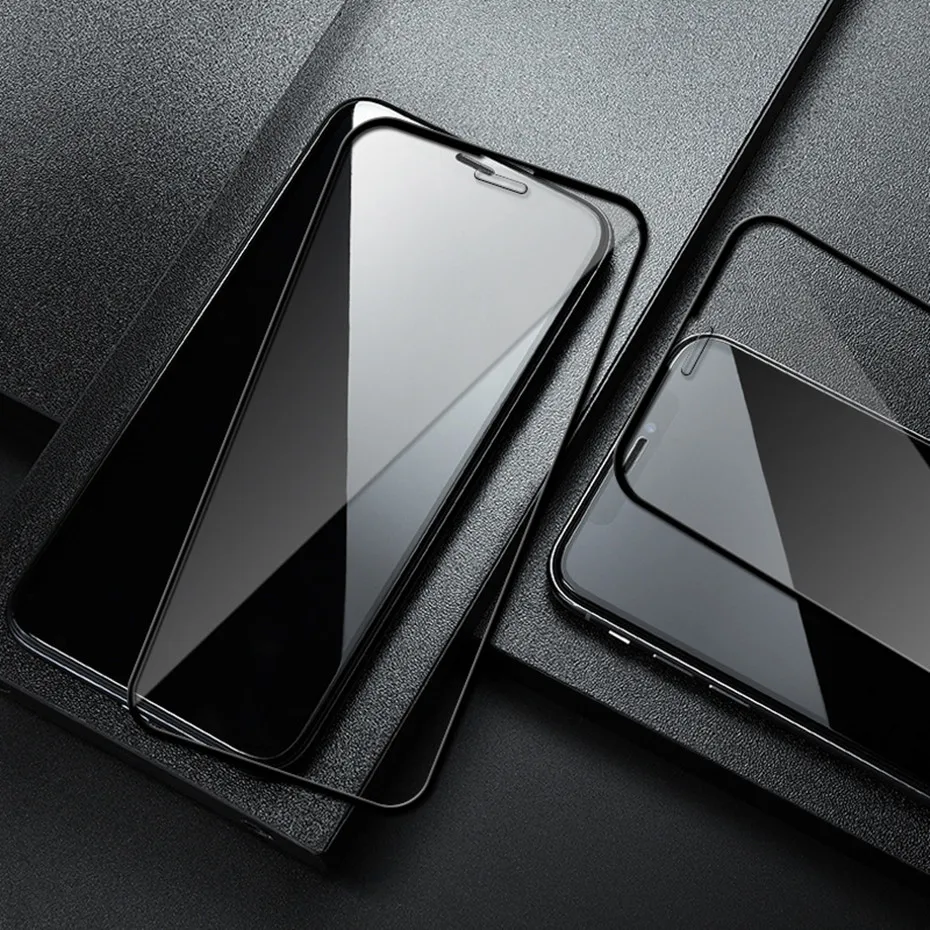 

Tempered Glass For iPhone XS XR Full Cover Screen Protector iPhone XS Max Glass On iPhone 6 6s 7 8 Plus X 5 5S Protective Glass