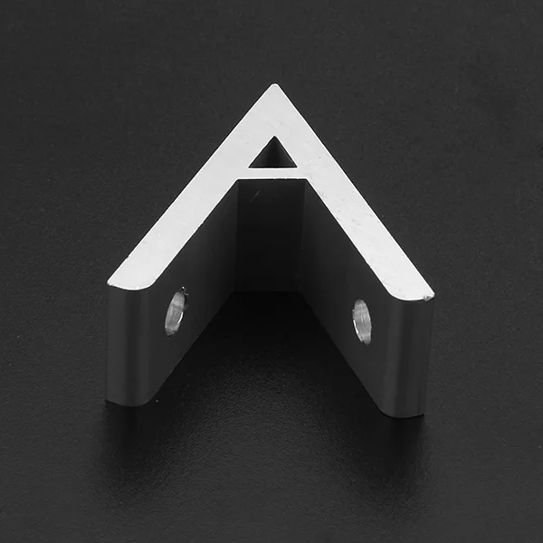 45 градусов Алюминиевый угол угловой соединитель кронштейн для 2020 алюминиевый