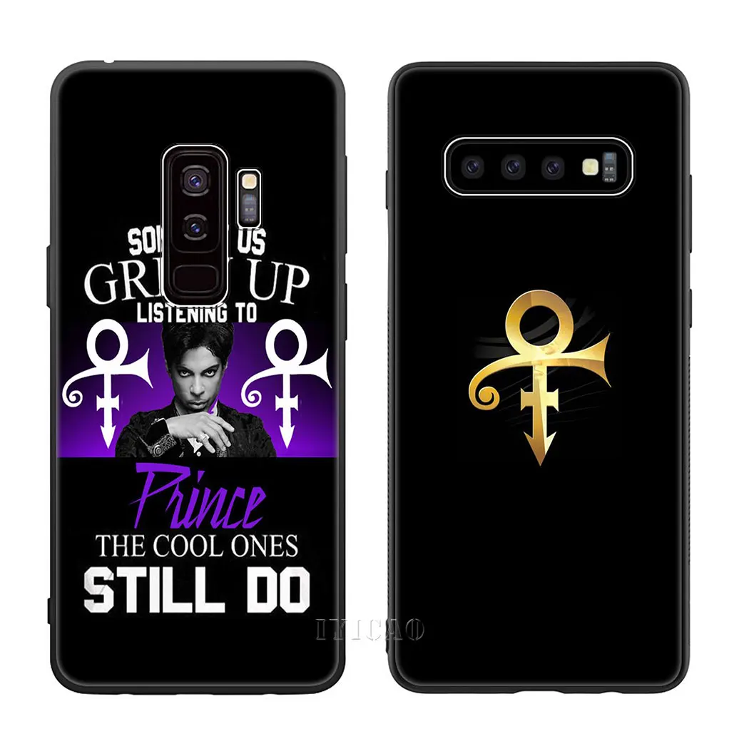 IYICAO Принц фиолетовый дождь Мягкий силиконовый чехол для samsung Galaxy S10 S9 S8 Plus S10e S6 S7 Edge