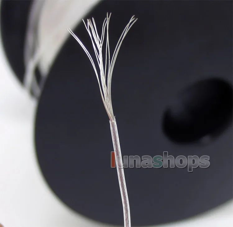 LN004489 5 м 27AWG Acrolink чистого серебра + золота сигнальный провод кабель 19/0. 08mm2 диаметр: