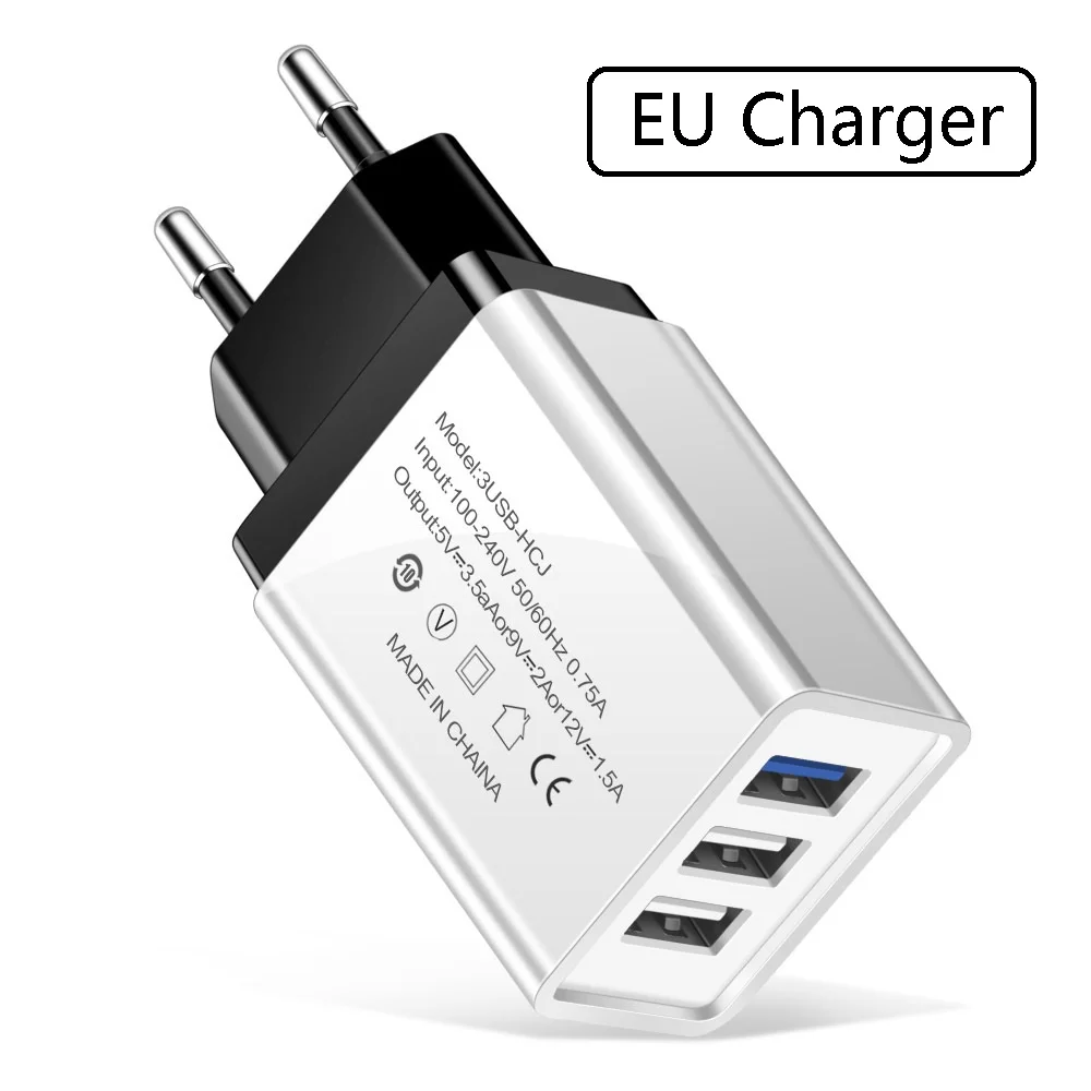 Зарядное устройство для мобильного телефона, EU, US, USB, быстрая зарядка, адаптер для iphone X 8, EU, US Plug, быстрое зарядное устройство, настенное зарядное устройство для устройств USB C - Тип штекера: Европейский Союз (ЕС)