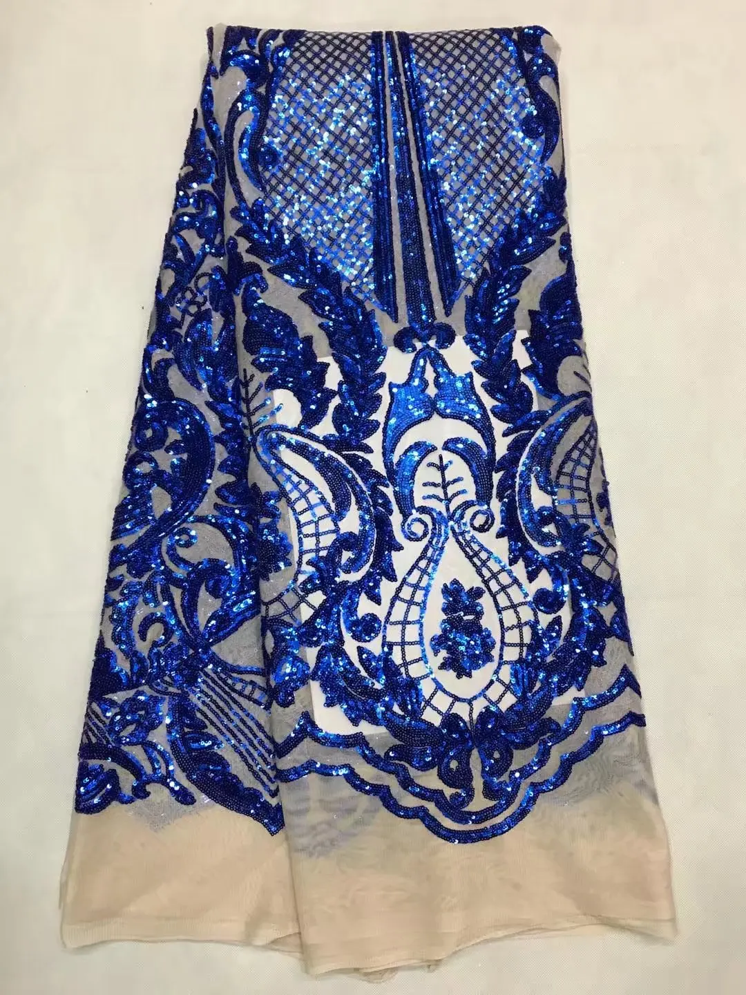 As Picture Черная африканская кружевная ткань высокое качество кружева Aso Ebi сетчатая ткань вышитая блестками нигерийская швейцарская кружевная ткань - Цвет: As Picture