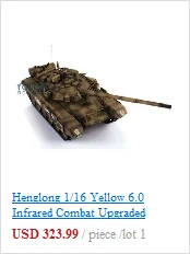 Henglong 1/16 6,0 инфракрасный боевой Модернизированный Россия T90 RTR rc Танк 3938 с 360 башенкой красные глаза TH12986