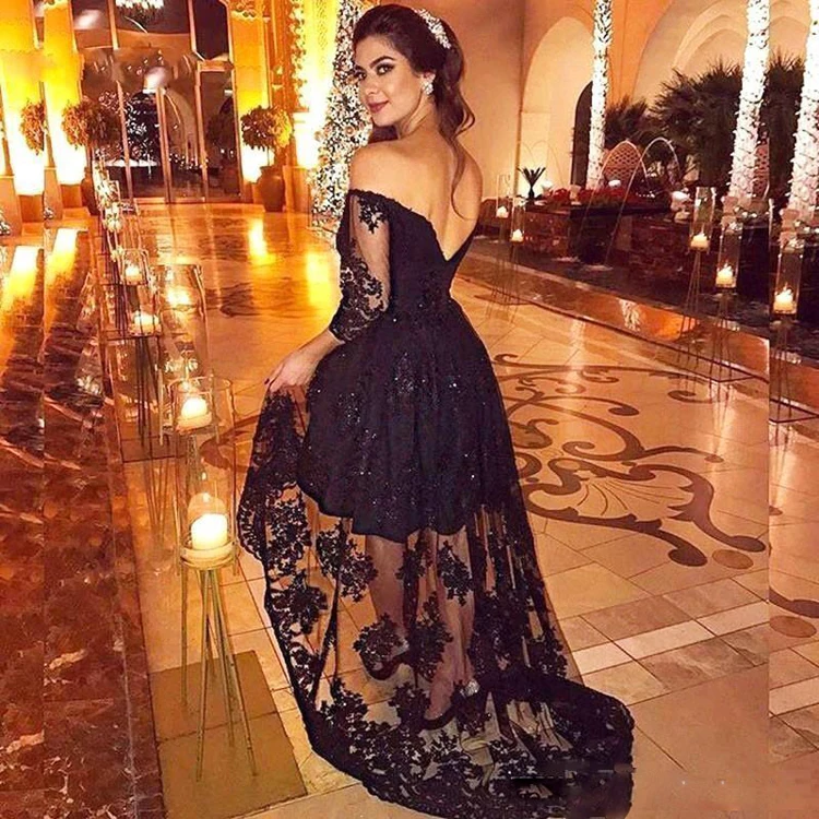 2019 скромные кружевные платья с открытыми плечами высокие низкие для матери