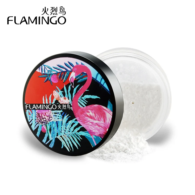 

Flamingo Maquiag Mineral Soft Silk Face Powder Ultra-Smoothing Foundation Keep makeup long-wearing oil-control loose Powder