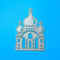 ylcd618 castle metal cutting dies for scrapbooking stencils diy album cards decoration embossing folder die cutter template tool