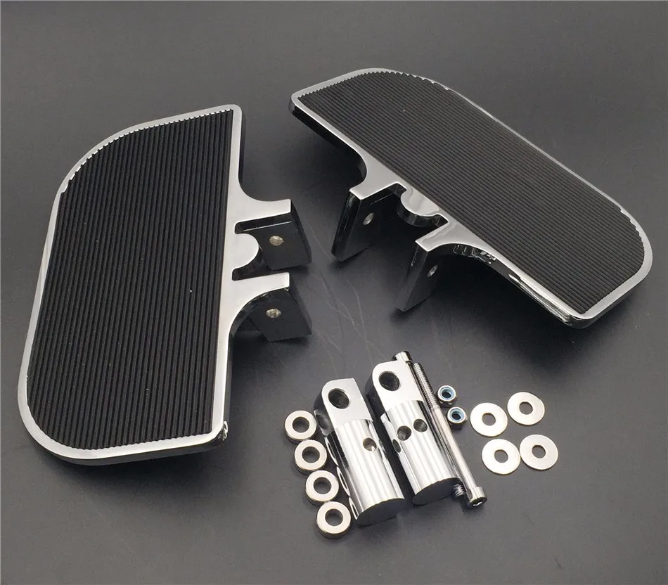 Aftermarket мотоцикл части Хром пассажирские мини половицы Задние подножки подходят Harly Electra