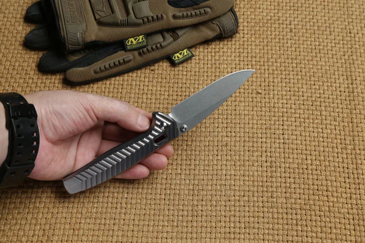 DICORIA BM781 Алюминий ручка складной нож D2 Сталь шаровой подшипник, для кемпинга, охоты, карманный зажим на открытом воздухе ножи для выживания для повседневного использования инструментов