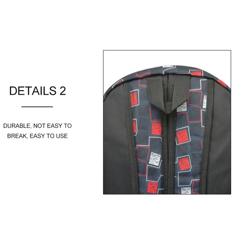 Мужской рюкзак из полиэстера JSFINER с подкладкой вместительные дорожные сумки